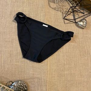 NWOT Xhileration Black Bikini Bottoms Size M